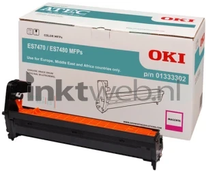 Oki ES7470 / ES7480 drum magenta Combined box and product