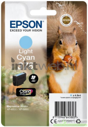 Epson 378 licht cyaan Front box