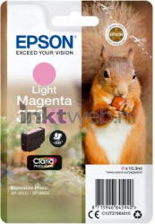 Epson 378XL licht magenta Front box