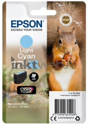 Epson 378XL licht cyaan Front box