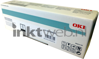 Oki 46490624 zwart Combined box and product