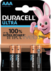 Duracell Optimum AAA 4-pack Front box