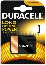 Duracell Lithium J (7K67 6V) Combined box and product