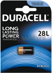 Duracell Lithium 28L Combined box and product