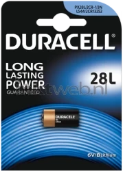 Duracell Lithium 28L Combined box and product