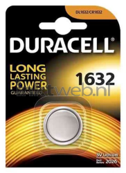 Duracell CR1632 Combined box and product