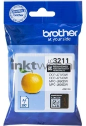 Brother LC-3211 zwart Front box