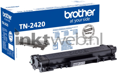 Brother TN-2420 zwart Combined box and product