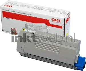 Oki ES7411 geel Combined box and product