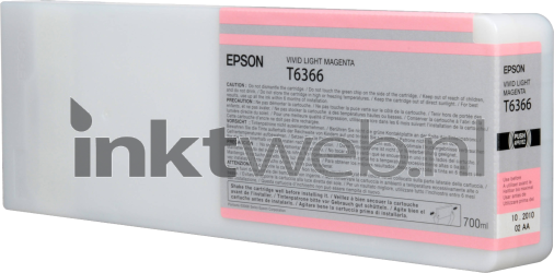 Epson T6366 licht magenta Product only