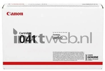 Canon 041 zwart Front box