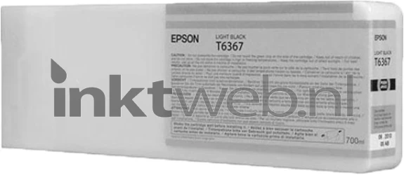 Epson T6367 licht zwart Product only