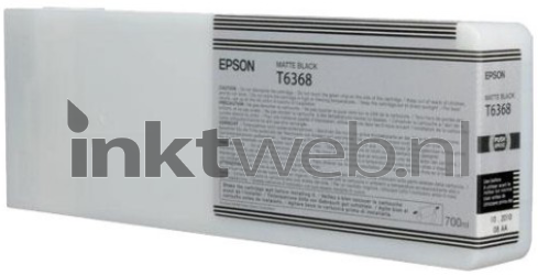 Epson T6368 mat zwart Product only