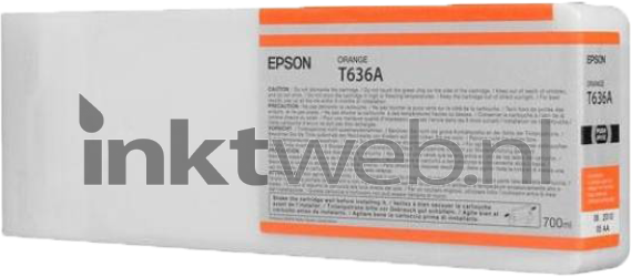 Epson T636A oranje Product only