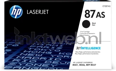 HP 87AS zwart Front box