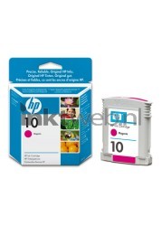 HP 10 magenta Combined box and product