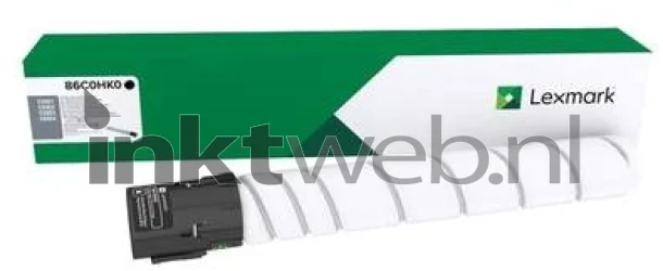 Lexmark 86C0HK0 zwart Combined box and product