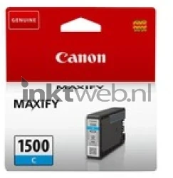 Canon PGI-1500 cyaan Front box