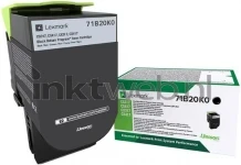 Lexmark 71B20K0 zwart