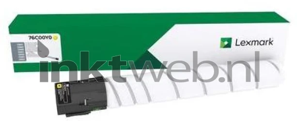 Lexmark 76C00Y0 geel Combined box and product