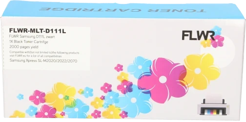 Huismerk Samsung MLT-D111L zwart Front box