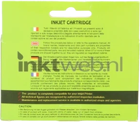 Huismerk HP 711 magenta Back box