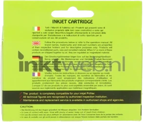 Huismerk HP 711 zwart Back box