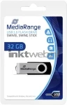 MediaRange USB-stick 32GB zwart