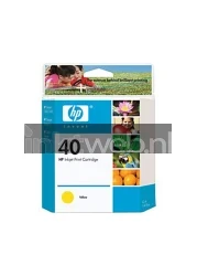 HP 40 geel Front box