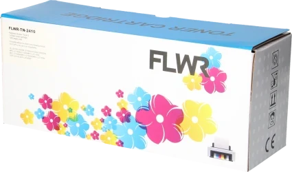 FLWR Brother TN-2410 zwart Front box