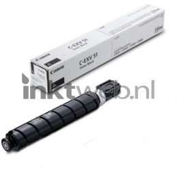 Canon C-EXV 51 zwart Combined box and product