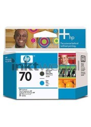 HP 70 mat zwart Front box