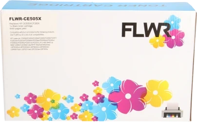 FLWR HP 80X zwart Front box