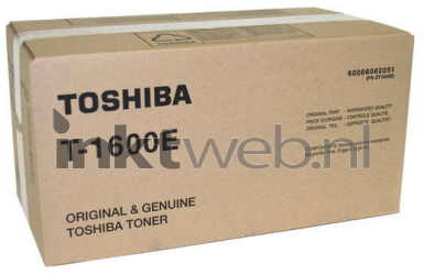 Toshiba T1600E zwart Front box