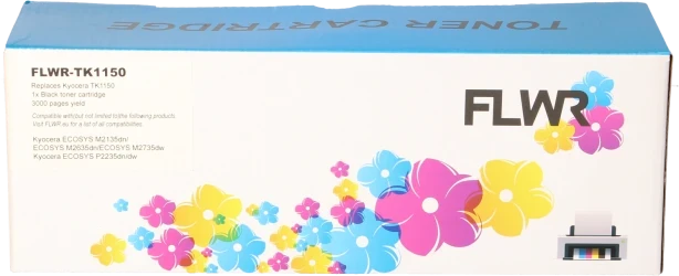 Huismerk Kyocera Mita TK-1150 zwart Front box