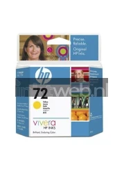 HP 72 geel Front box