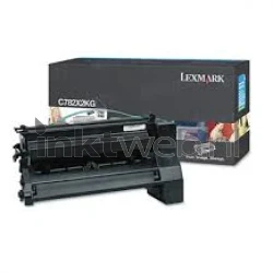 Lexmark 782 zwart Product only