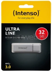 Intenso Ultra Line USB Drive 32 GB zilver Front box