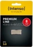 Intenso Premium Line USB Drive 8 GB zilver