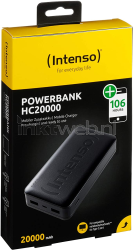 Intenso HC20000 Powerbank wit Front box