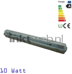 Höfftech LED TL 10W armatuur - 60 cm - Waterdicht - Energiebesparend - 800 Lumen Product only