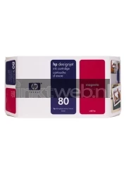 HP 80 magenta Front box