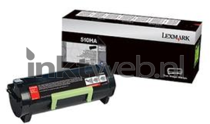 Lexmark 510HA zwart Combined box and product