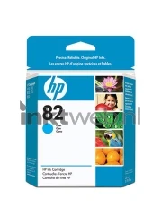 HP 82 cyaan Front box