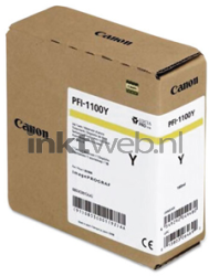 Canon PFI-1100 geel Front box