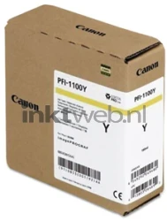 Canon PFI-1100 geel Front box