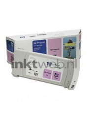 HP 83 licht magenta Combined box and product