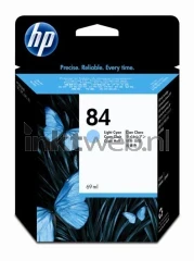 HP 84 licht cyaan Front box