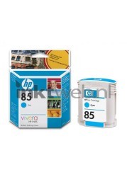 HP 85 licht cyaan Combined box and product