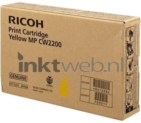 Ricoh CW2200 geel Front box